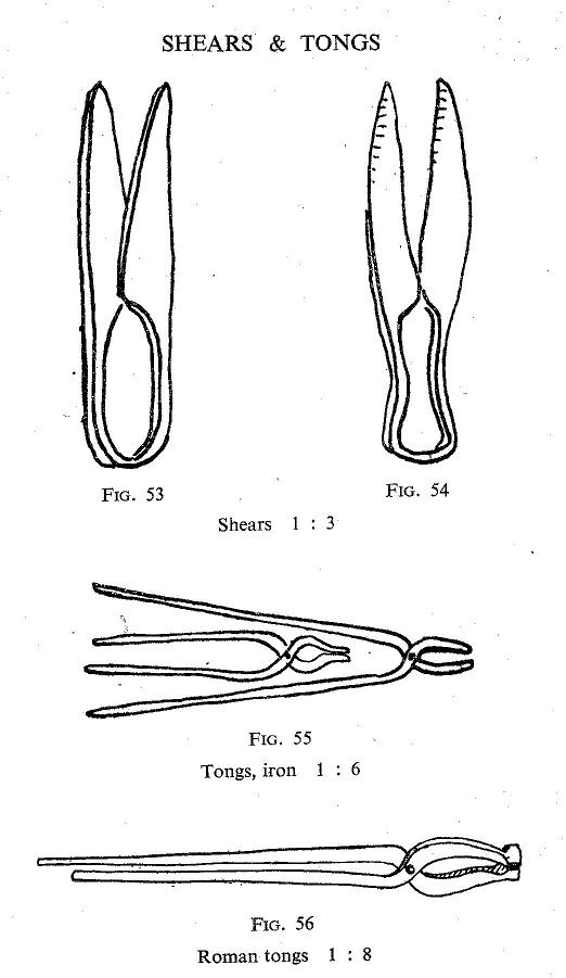 Shears and tongs