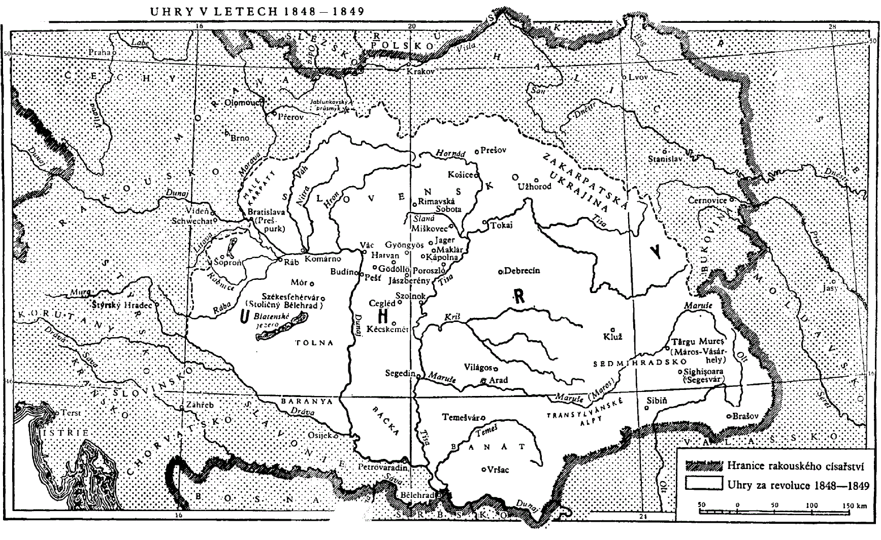 Uhry v letech 1848 - 1849