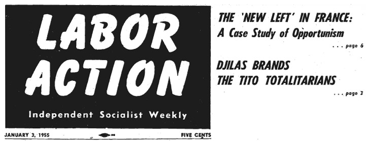 LABOR ACTION Masthead