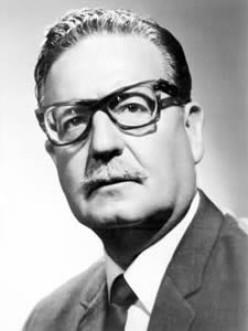 Retrato Salvador Allende Gossens