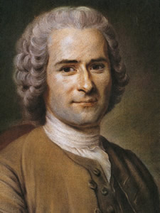 Imagem Jean-Jacques Rousseau - Par Maurice-Quentin de La Tour — Source inconnue, Domaine public, https://commons.wikimedia.org/w/index.php?curid=24158