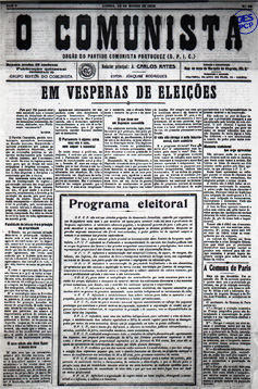 capa A Classe Operária