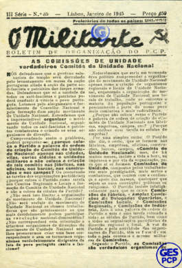 capa O Militante