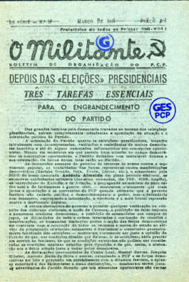 capa O Militante