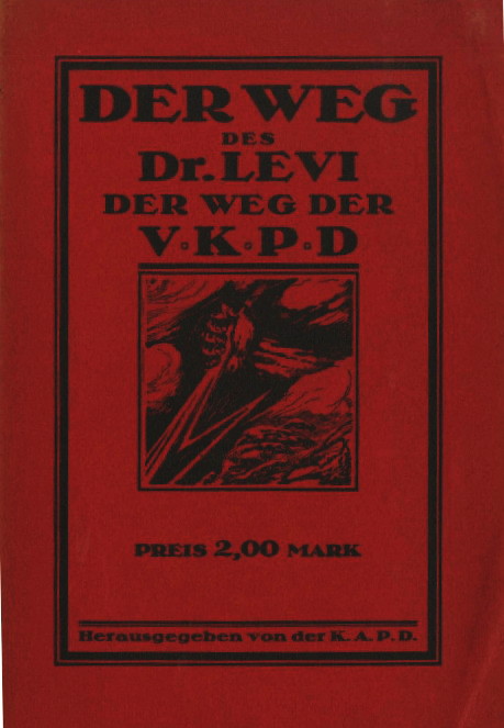 Der Weg pamphlet