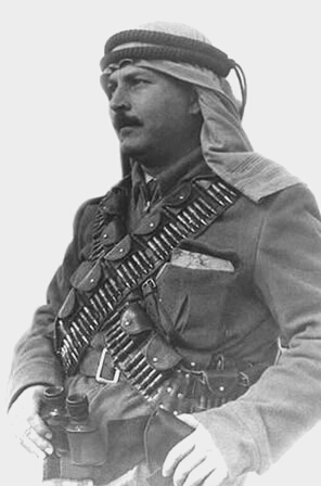 Abd al-Kadir al-Husayni (1907-1948) is the prominent military leader of Palestinian fighters during the 1948 Arab-Israeli War.